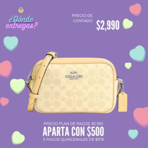 Bolso Coach Amarillo