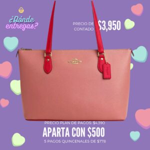 Bolsa Coach Pink