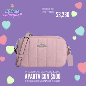 Bolso Coach Mini Pink