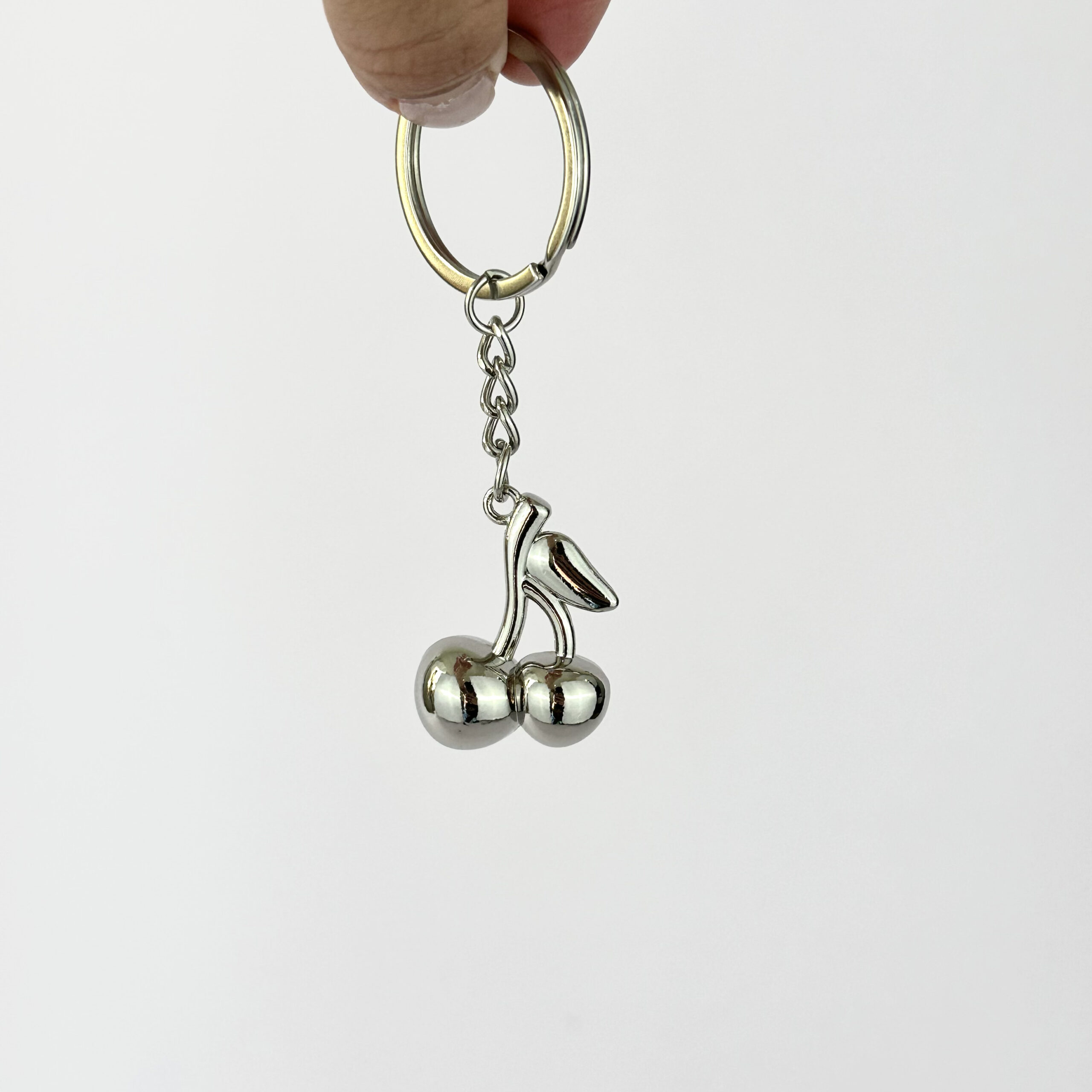 Charm Cherry Silver